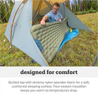 Туристичний килимок Big Agnes Campmeister Deluxe Insulated 25x78 WL 198см d.lichen green(021.0231)