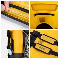 Туристичний рюкзак водонепроникний Naturehike NH21FSB04, 40л бежевий (6927595788264)