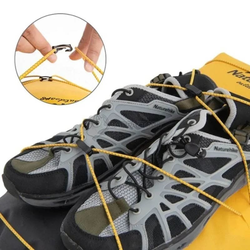 Туристичний рюкзак водонепроникний Naturehike NH21FSB04, 40л бежевий (6927595788264)