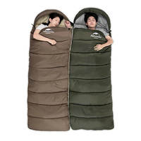 Спальний мішок Naturehike U150 NH20MSD07 (11°C) правий коричневий 220 см (6927595764381-R)