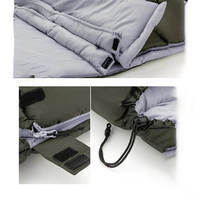 Спальний мішок Naturehike U150 NH20MSD07 (11°C) лівий зелений 220 см (6927595764398-L)