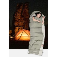 Спальний мішок Naturehike M400 CNK2350WS023 (1°C) лівий сірий 220 см (6927595776049)