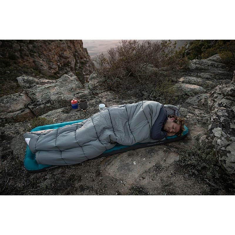 Спальний мішок Naturehike M400 CNK2350WS023 (1°C) лівий сірий 220 см (6927595776049)