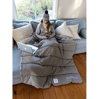 Спальний мішок Naturehike M400 CNK2350WS023 (1°C) правий сірий 220 см (6927595776056)