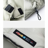 Спальний мішок Naturehike M400 CNK2350WS023 (1°C) правий сірий 220 см (6927595776056)