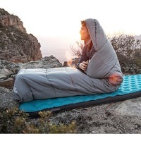 Спальний мішок Naturehike M400 CNK2350WS023 (1°C) правий сірий 220 см (6927595776056)