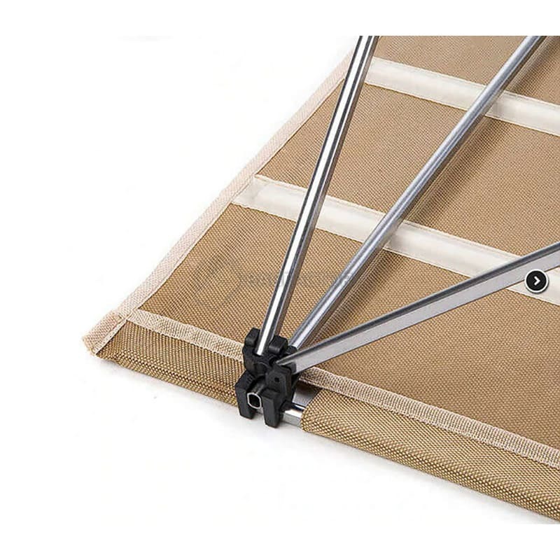 Cтіл розкладний Naturehike NH20JJ0201680D Oxford/алюміній L бежевий (6927595763438)