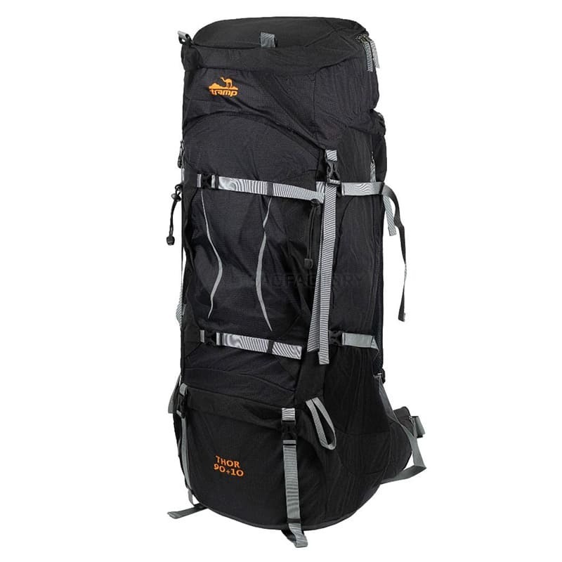 Туристичний рюкзак Tramp Thor 90+10 л чорний (UTRP-054-black)