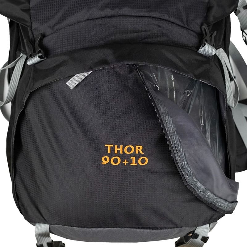 Туристичний рюкзак Tramp Thor 90+10 л чорний (UTRP-054-black)