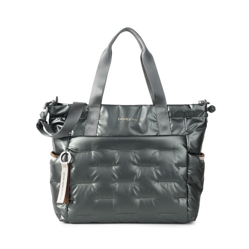 Жіноча сумка Hedgren Cocoon Puffer Tote Bag 15.71л Black Ink (HCOCN03/905-02)