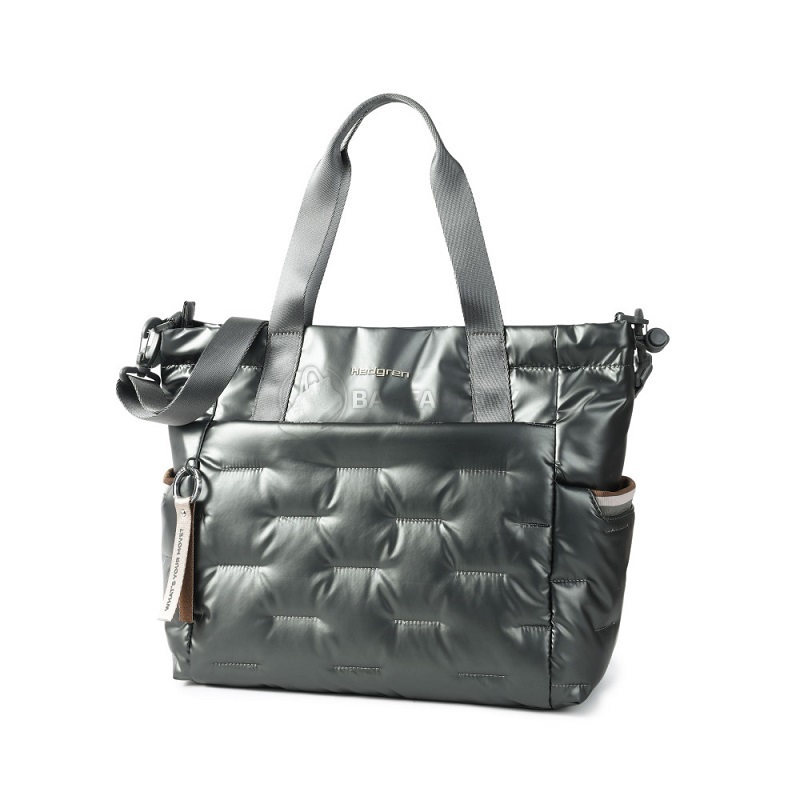 Жіноча сумка Hedgren Cocoon Puffer Tote Bag 15.71л Black Ink (HCOCN03/905-02)