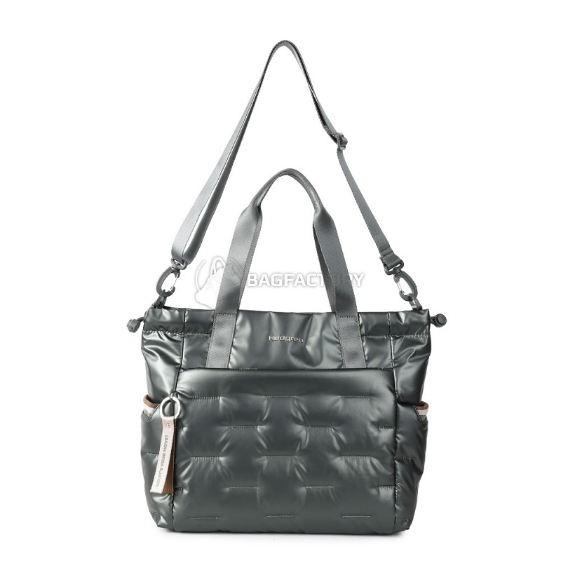 Жіноча сумка Hedgren Cocoon Puffer Tote Bag 15.71л Black Ink (HCOCN03/905-02)