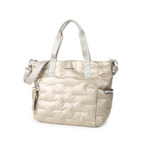 Жіноча сумка Hedgren Cocoon Puffer Tote Bag 15.71л Beige (HCOCN03/913-02)