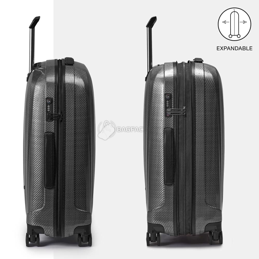 Валіза на 4-х колесах Roncato We Are Glam Deluxe 90/104 л Чорний (5962/0122)