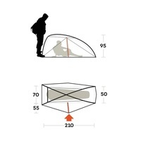 Намет одномісний Ferrino Nemesi 1 Pro Green (931776)