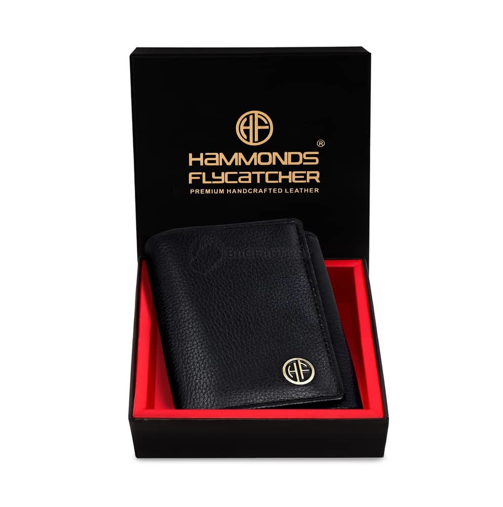 Гаманець чоловічий Hammonds Flycatcher HF597 Black (HF597 SN BLK)