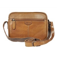 Сумка шкіряна через плече Ashwood T72 Honey (T72 HONEY)