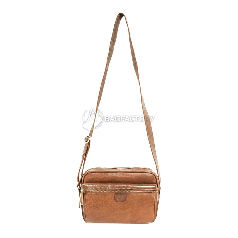 Сумка шкіряна через плече Ashwood T72 Honey (T72 HONEY)