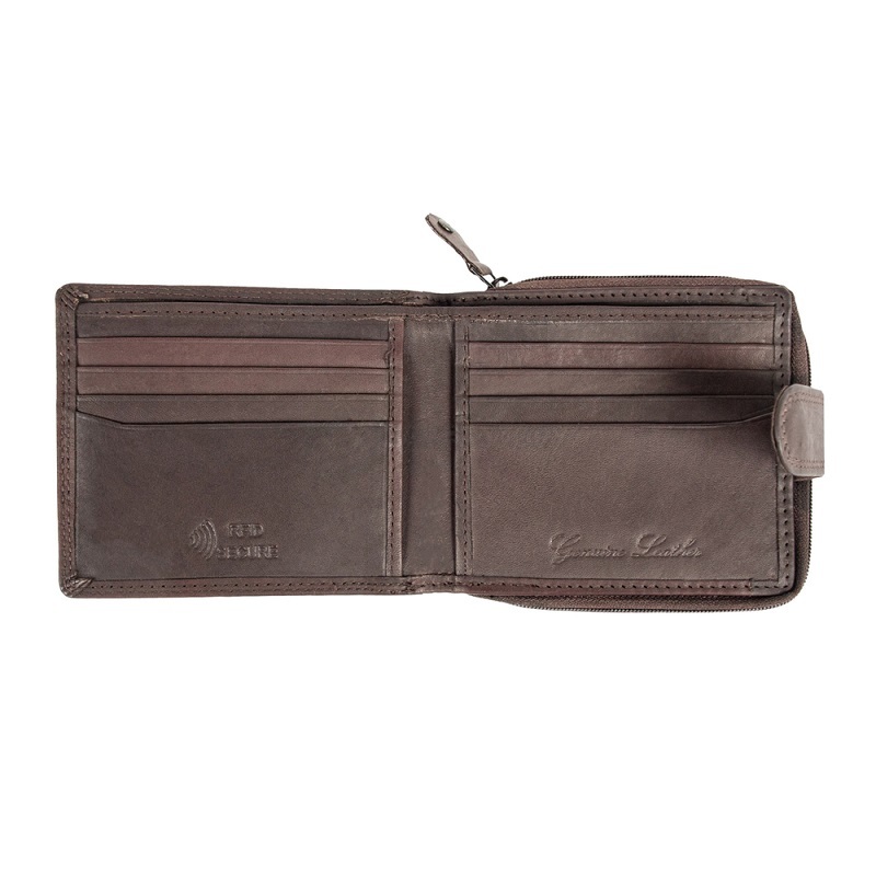 Гаманець чоловічий JCB Ridgeback JBNC43MN Brown (JBNC43 BRN)