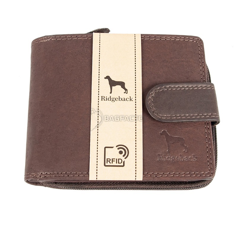 Гаманець чоловічий JCB Ridgeback JBNC43MN Brown (JBNC43 BRN)