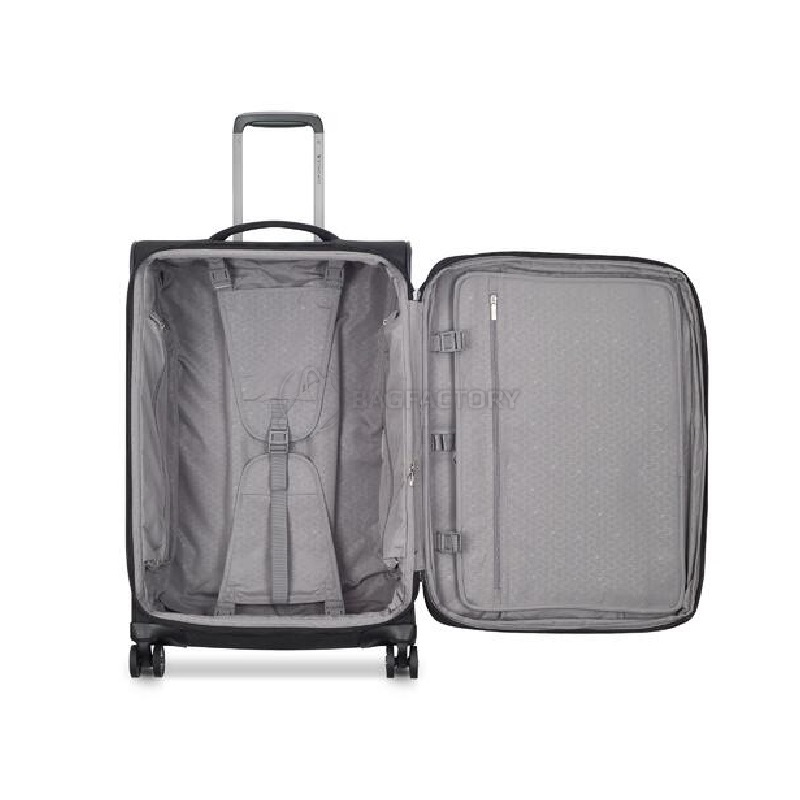 Валіза на 4-х колесах Roncato Uno Soft 3.0 74/88л Чорний (414652/01)