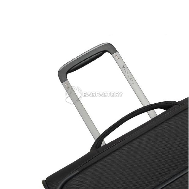 Валіза на 4-х колесах Roncato Uno Soft 3.0 74/88л Чорний (414652/01)