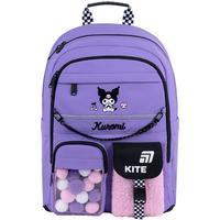 Шкільний рюкзак Kite Education Kuromi 13л Фіолетовий (HK26-584M)